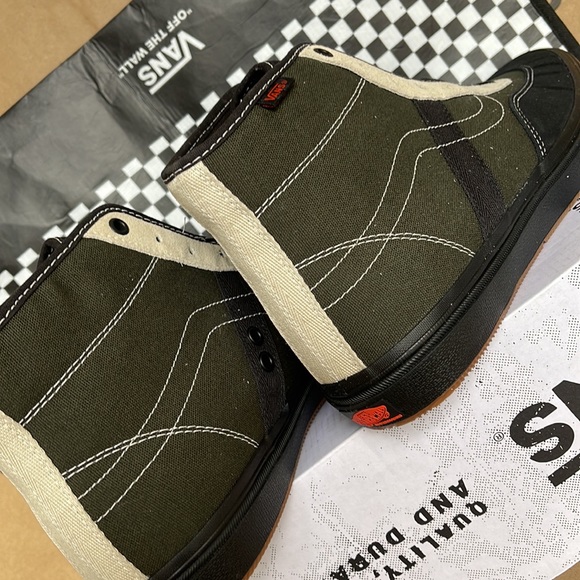 Vans Crockett High Forest/Black Men’s sneakers - Picture 15 of 16